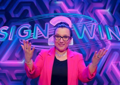 Sign 2 Win: Four x 12-episode Gameshow series for BSLBT, Channel 4 and Sky