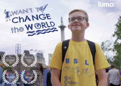 I Want To Change The World: A documentary for LumoTV